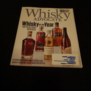 Whiskey Advocate Magazine Whiskey of the Year